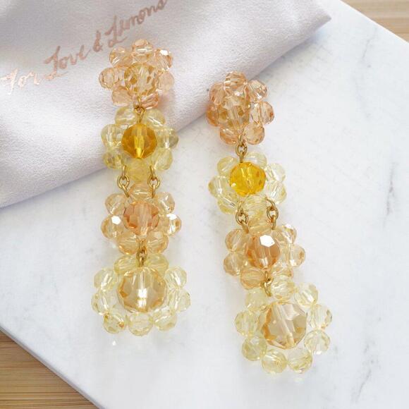 For Love & Lemons Bouquet Beaded Earrings - Picture 2 of 7